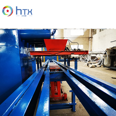 Línea de dosificador húmedo de fundición automática Línea de producción de piedra artificial de losa de cuarzo