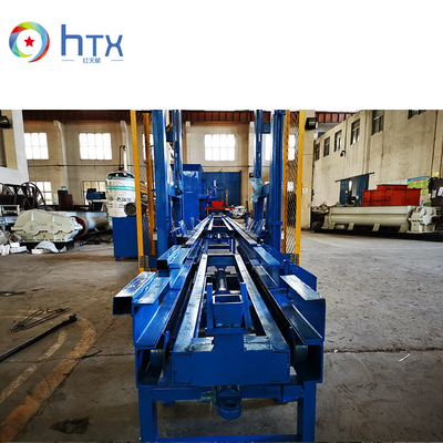 Línea de dosificador húmedo de fundición automática Línea de producción de piedra de pared de piedra falsa prefabricada