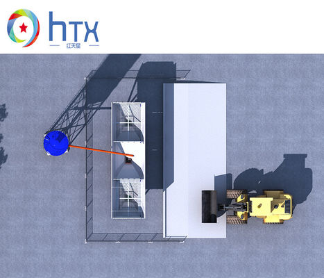 Línea de producción de piedra artificial de hormigón prefabricado Maquinaria de dosificación de fundición húmeda para la construcción