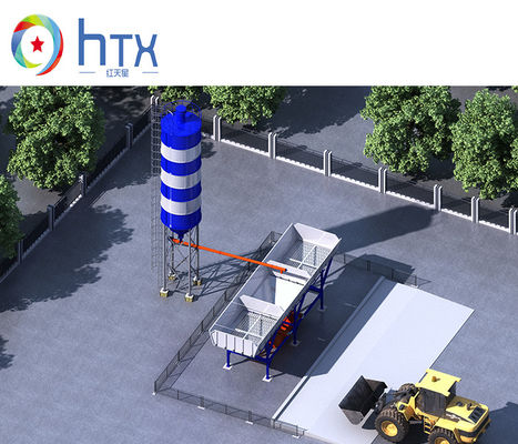 La pared decorativa teja la máquina de dosificación concreta de la construcción del dosificador del alimentador prefabricado