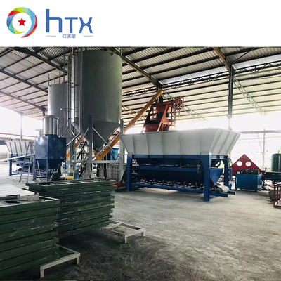 Pavimentadora de hormigón del sistema dosificador que hace la alimentación de la máquina con desmoldeo