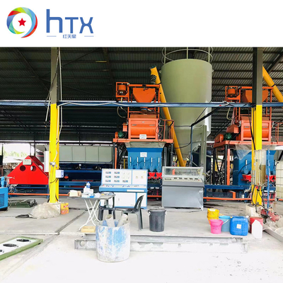 Línea de máquinas prefabricadas de hormigón de cemento completamente automática Sistema de fundición en húmedo