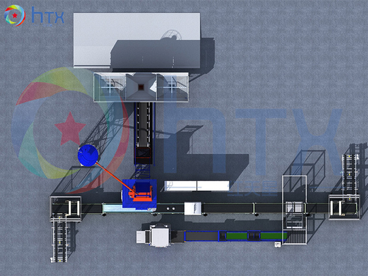 Máquina de lanzamiento mojada material del panel de muro de cemento de la piedra artificial para el edificio