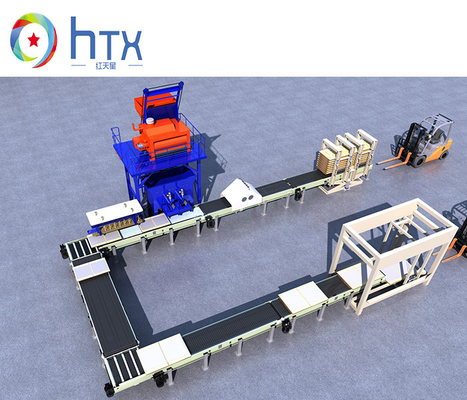 La máquina de transferencia de lanzamiento mojada de la plataforma del graduador prefabricó las líneas de montaje concretas