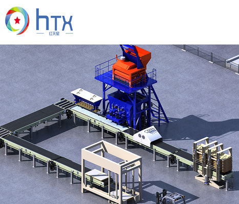 Cadena de producción de piedra artificial concreta de la cultura del cemento natural exterior de la piedra