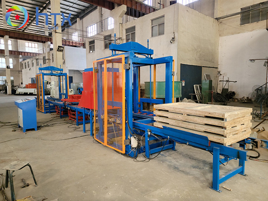 Cadena de producción echada mojada de dosificación concreta de los paneles de pared de ladrillo de la maquinaria 3d del sistema falsa