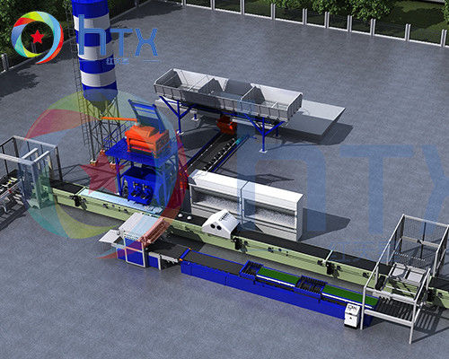 máquina echada mojada del graduador 220V para la baldosa de piedra de la producción de la chapa que hace la máquina
