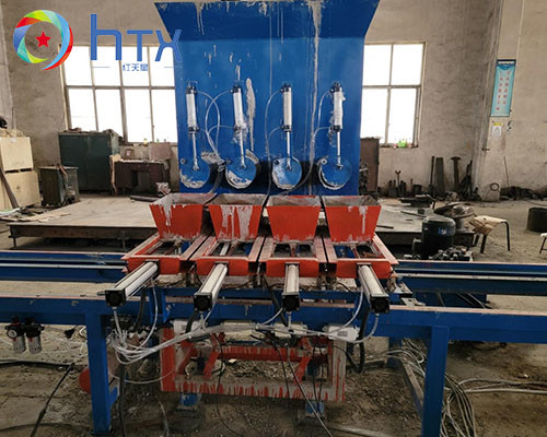 Cadena de producción de alta velocidad del panel de pared 3D pavimentadora concreta del molde plástico que hace la maquinaria