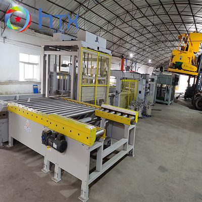 Cadena de producción de piedra artificial automática máquina de la fabricación de la piedra del bordillo
