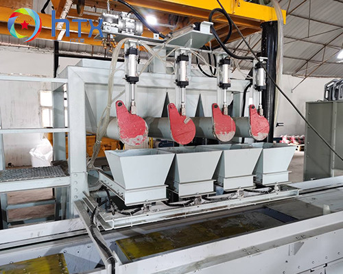 Máquina automática de dosificación de hormigón de 2000 kg para producir piedra artificial
