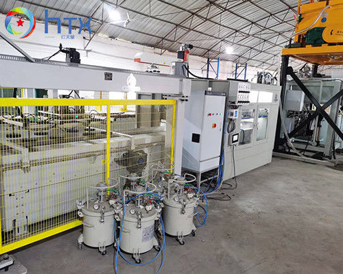 Máquina de dosificación de hormigón fundido húmedo Línea de producción de paneles de pared para una producción eficiente