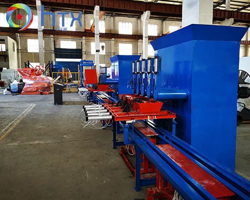 Línea de producción de paneles de pared eficientes fácil de operar línea de producción de piedra artificial