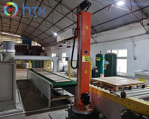 Sistema automatizado de dosificación de hormigón para la línea de producción de paneles de pared de piedra artificial