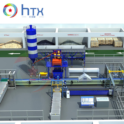 Maquinaria de fundición en húmedo multifunción Sistema de dosificación de hormigón