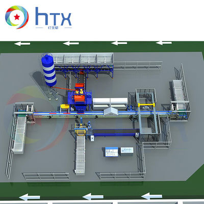 Maquinaria automática de fundición en húmedo Máquina de dosificación multifunción con 7000*1000*1800mm