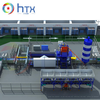 Sistema de dosificación de hormigón innovador y confiable máquina de fabricación de piedra cultivada