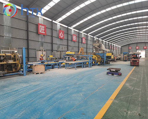 Línea de producción de paneles de pared eficientes para aplicaciones interiores y exteriores