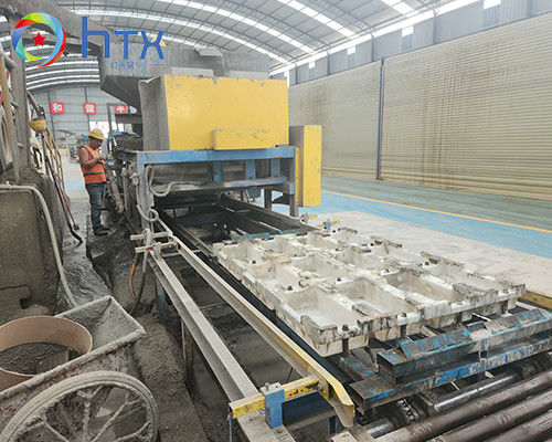 Motor Automático Sistema de dosificación de fundición húmeda Máquina de fabricación de piedra de Kerb