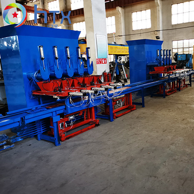 Línea de producción de piedra artificial con maquinaria automática de fundición en húmedo