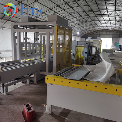Línea de producción de piedra de chapa de hormigón de dosificación eficiente para maquinaria de fundición húmeda