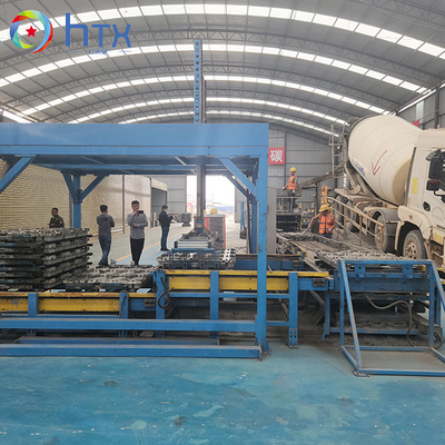 PLC Máquina automática de fabricación de baldosas de suelo Línea de producción de piedra artificial