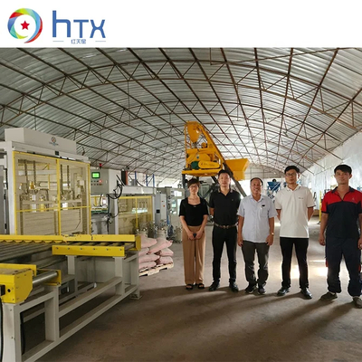 Máquina automática de dosificación de bloques de retención de hormigón línea de producción de piedra artificial