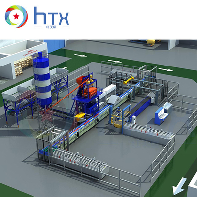 Máquina de dosificación multifuncional y de ahorro de mano de obra para la línea de producción de piedra artificial