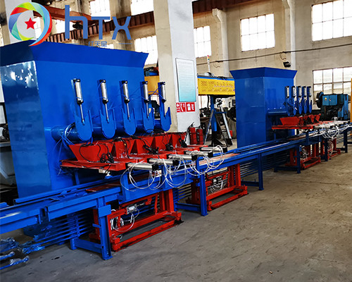 Máquina automática de dosificación de bloques de retención de hormigón línea de producción de piedra artificial