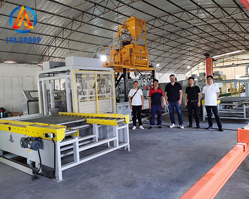 Máquina automática de dosificación de hormigón para la línea de producción de piedra artificial de alta capacidad