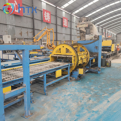 Máquina de paneles de cercas de hormigón de alta productividad de la línea de producción de cultivo exterior