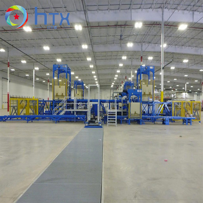 Línea de producción totalmente automática de azulejos de techo de pizarra de concreto Sistema de dosificación de concreto