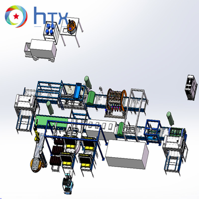Batch y rendimiento máquina de dosificación de hormigón línea de producción de azulejos de techo de pizarra de hormigón