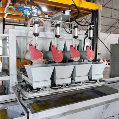 Nuevo sistema automático de dosificación de hormigón húmedo máquina de fabricación de piedra artificial