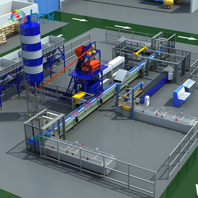 Máquina de paneles de cercas para la producción de piedra artificial con 30 días y soporte técnico