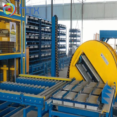 Máquina de construcción de paredes de apoyo de piedra arenisca de concreto