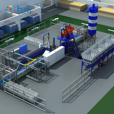 Sistema de dosificación volumétrico material concreto automático del cemento de la pavimentadora del dosificador
