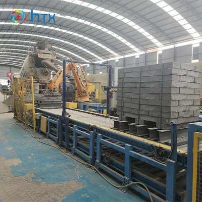 Máquina para la fabricación de paredes de cemento de tramo de piedra artificial