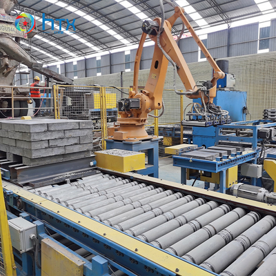 Línea de producción de vertido de material húmedo totalmente automática