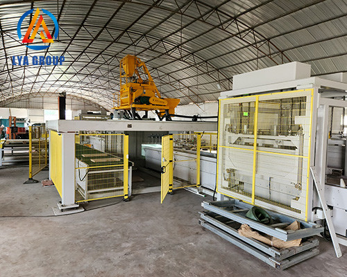 Máquina de fundición de bordes de carretera línea de producción de máquinas de piedra