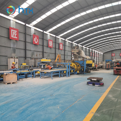 Máquina para la fabricación de paredes de cemento de tramo de piedra artificial