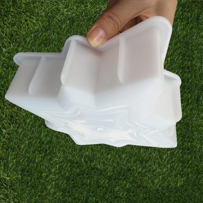 Molde plástico concreto decorativo prefabricado de la pavimentadora para el jardín