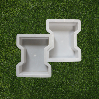 Diy prefabricó uso material plástico de 1500 veces del molde de la pavimentadora del jardín
