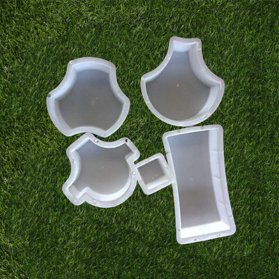 Diy prefabricó uso material plástico de 1500 veces del molde de la pavimentadora del jardín
