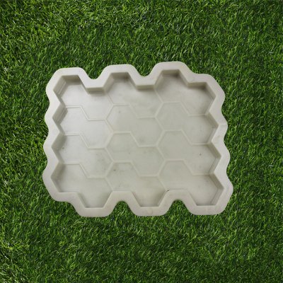 Diy prefabricó uso material plástico de 1500 veces del molde de la pavimentadora del jardín
