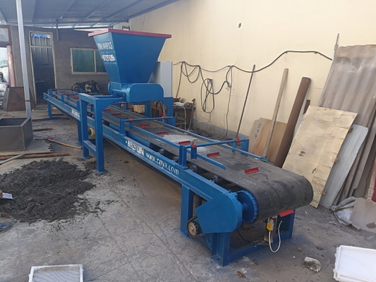 máquina hueco automática del bloque 800-1000m2, cadena de producción plástica del bloque de cemento de la plataforma 12.7KW
