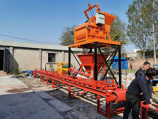Cortar T50mm que pavimenta el bloque que hace la máquina, máquina concreta prefabricada de la pavimentadora