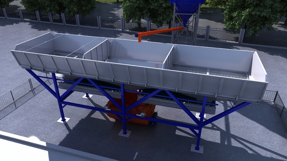 Cadena de producción de piedra artificial de dosificación concreta automática de la máquina 12.7KW