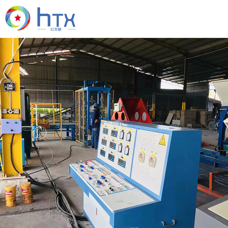Pavimentadora de hormigón completamente automática 3D que hace la cadena de producción de piedra interior de pared de roca falsa
