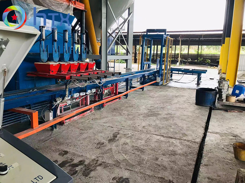 Cadena de producción prefabricada del panel de pared 3D máquina de bastidor concreta de la chapa de piedra artificial