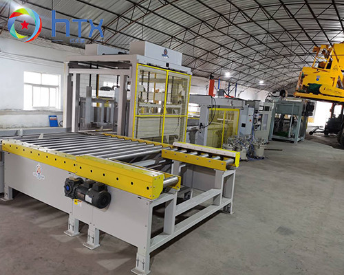 Máquina de fabricación automática de baldosas para suelos prefabricada Línea de productos de piedra artificial 220V